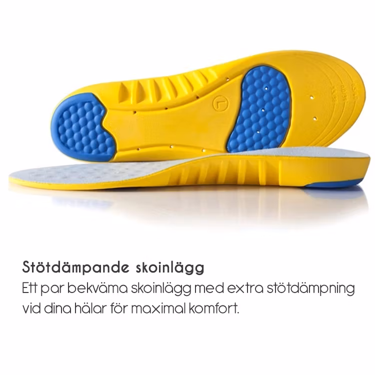 Skoinnlegg med hælpute