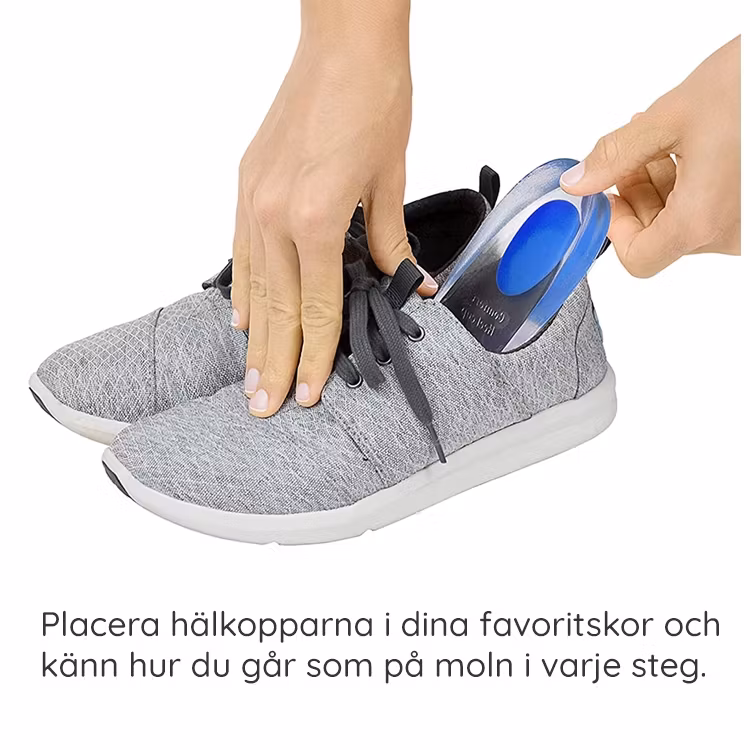 Hælinnlegg (2 stk)