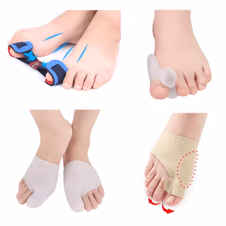 Hallux valgus-pakke (4 stk.)