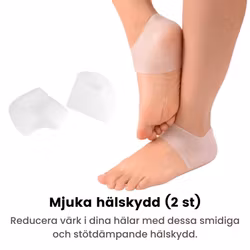 Avlastende hælbeskyttere (2 stk)