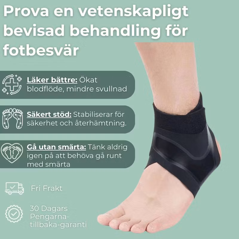 FootSupport - Avansert støtte og lindring for føttene dine - 1+1 GRATIS NÅ!