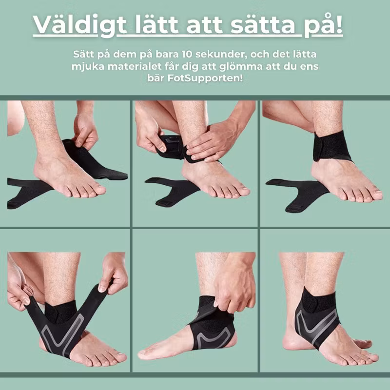 FootSupport - Avansert støtte og lindring for føttene dine - 1+1 GRATIS NÅ!