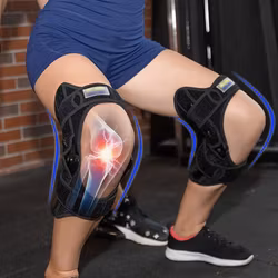 Patella Support Knee Brace - gir bedre støtte til kneet og lindrer smerter under idrett og rehabilitering