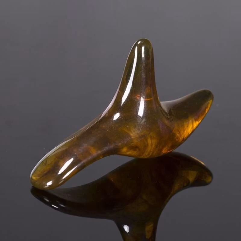 Shiatsu Gua Sha-massasjestein - lindrer fotsmerter og stimulerer blodsirkulasjonen