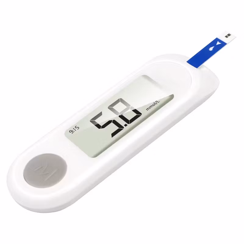 Blodsukkermålesett - Diabetestestsett med 50 teststrimler og raske resultater