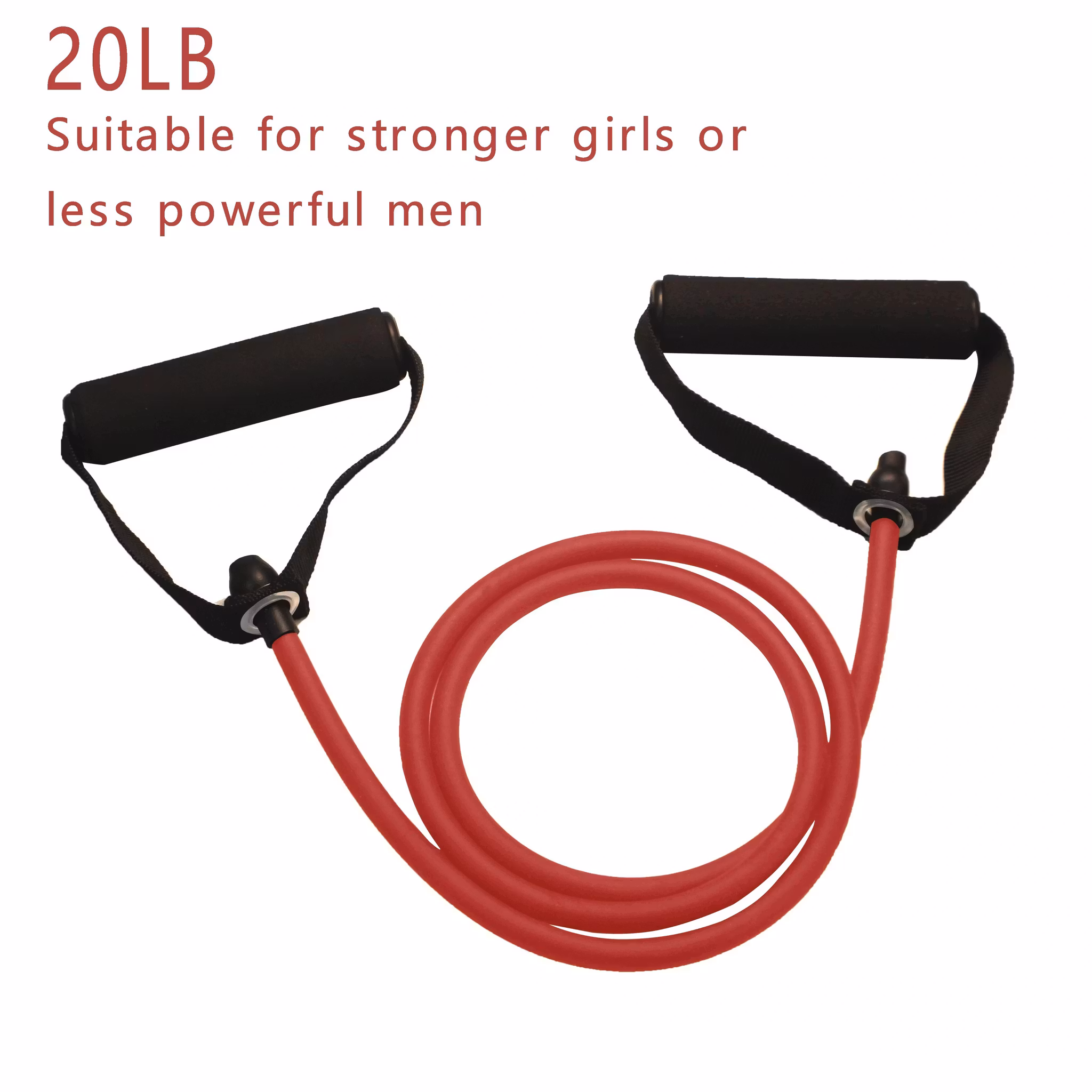Motstandsbånd med håndtak - styrketrening og hjemmetrening for alle