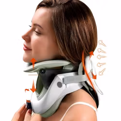 Rehab Neck Collar - Oppblåsbar traksjon mot spenninger og nakkesmerter