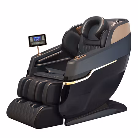 4D Zero Gravity Massasjestol - SL-spor og luftputesystem for ultimat avslapning