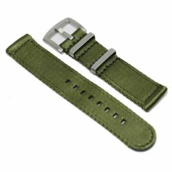 Säkerhetsbältesrem 2-delad Olive