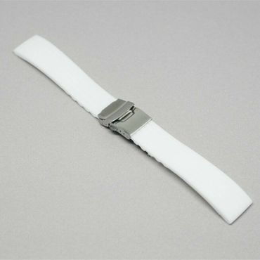 Klockarmband Rubber Vit