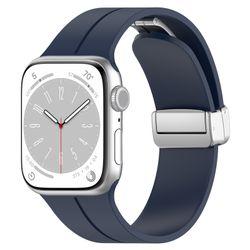 Gummirem till Apple Watch Stål 38/40/41mm Mörkblå