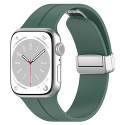 Gummiband för Apple Watch Stål 38/40/41mm Grön