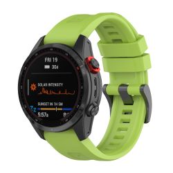 Garmin Quickfit 26 mm klockarmband Gummi Ljusgrön