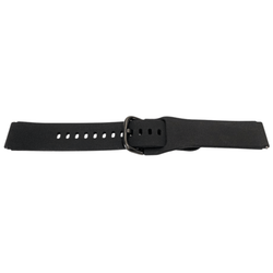 18MM silikonrem för Garmin Move 3S / Active S / Forerunner 255S i svart
