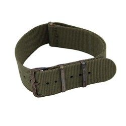 Grön Nato strap med gunmetall-spänne