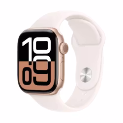 Apple Watch Series 10 42mm GPS+Cellular Rosa/Vit