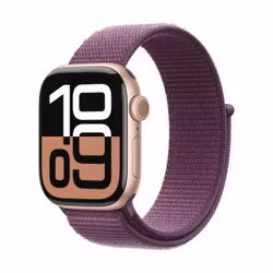 Apple Watch Series 10, 42 mm, Rosa/Lila Smartklocka
