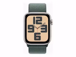 Apple Watch SE, 44 mm, Smartklocka, Grön/Silver