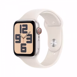 Apple Watch SE, 40 mm, Silver/Gul Smartklocka