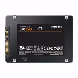Samsung 870 EVO SSD, 4000GB, 2.5" SATA-600