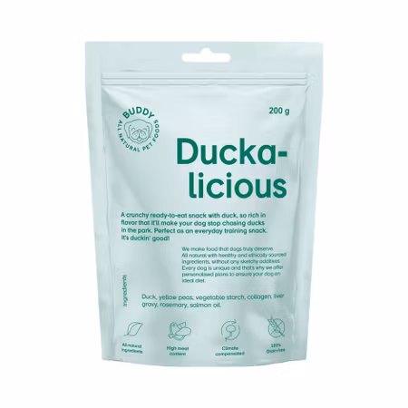 Ducka-licious 200g Hundgodis Buddy
