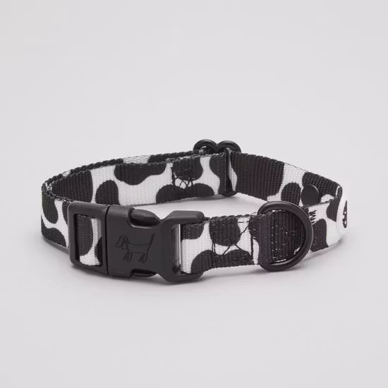 Cow Dog Collar M Barkalot