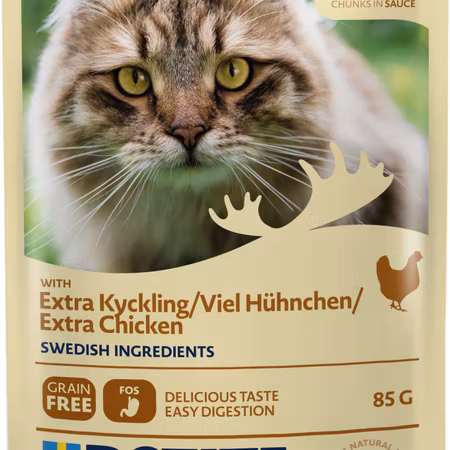 Chicken Chunks in Sauce Våtfoder för katt 85g Bozita