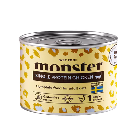 Single Protein Chicken Kattburk 200g Monster