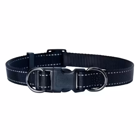 Svart Nylonhalsband Iris