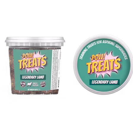 Legendary Lamb 400g Treats POW!