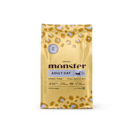 Adult Chick/Turkey 2 kg Monster Cat Orig.