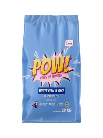 White fish & Rice 12kg POW!