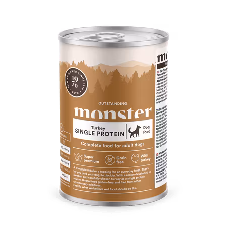 Turkey 400g Burk Hund Monster