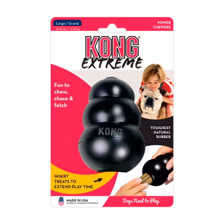 Kong Extreme Svart L 13-30kg