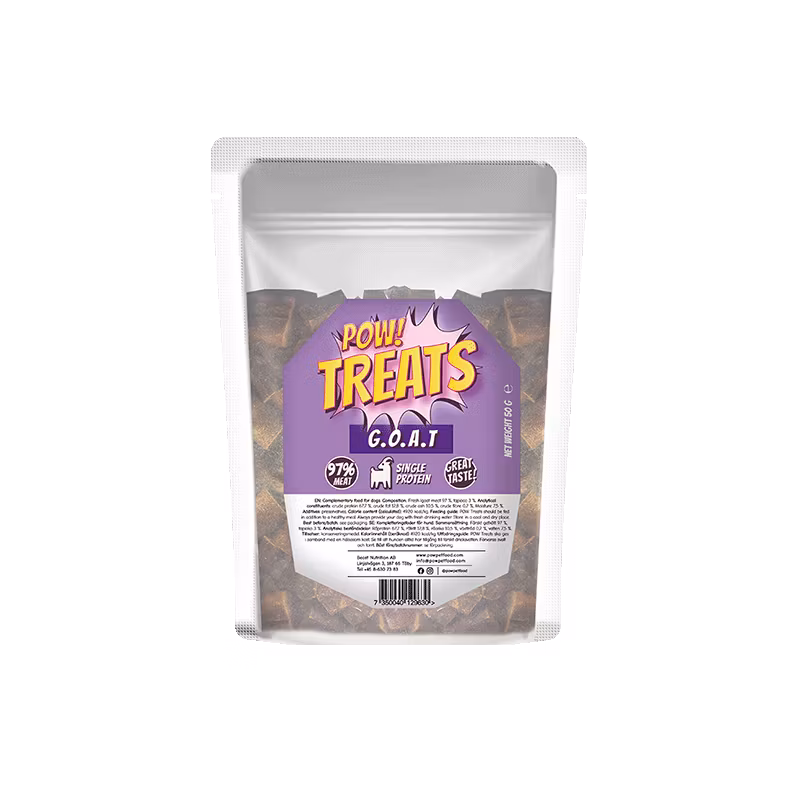 G.O.A.T Treats 50g POW!