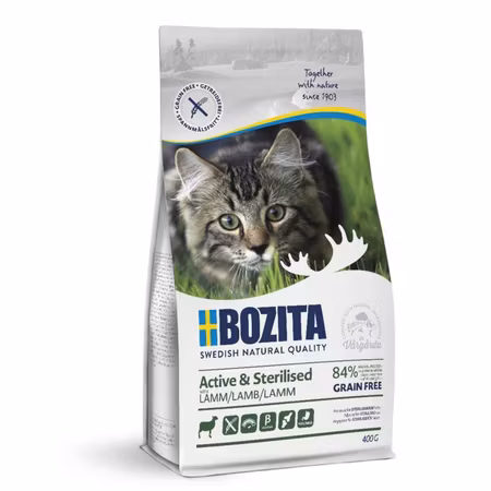 Active Sterilised Grain Free Kattmat 2kg Bozita