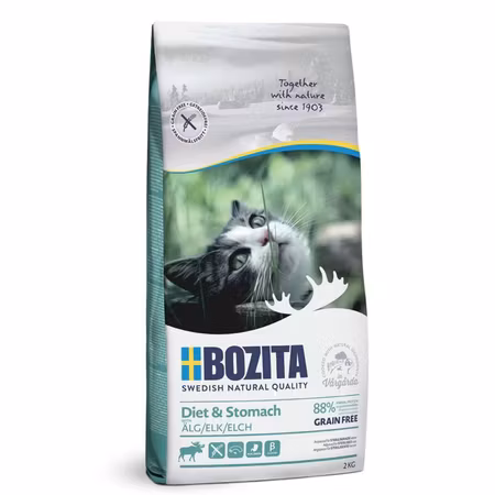 Diet & Stomach Elk Grain Free Kattmat 2kg