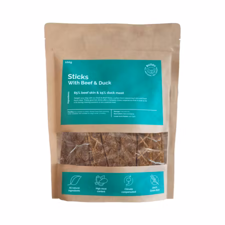 Sticks w. Beef & Duck 100g Buddy