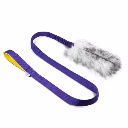 Faux fur bungee long M + SQUEAKERS Zayma