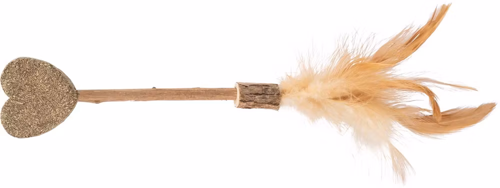 Matatabipinne med catniphjärta, 23 cm
