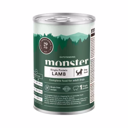 Single Protein Lamb 400g Adult Dog Monster