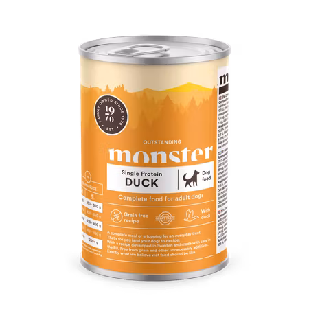 Single Protein Duck 400g Dog Monster