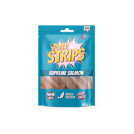 Strips Supreme Salmon 100g