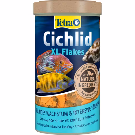 Tetra Cichlid 500ml stora flingor