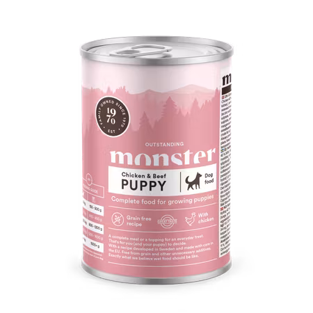 Puppy Chicken & Beef Monster Burk