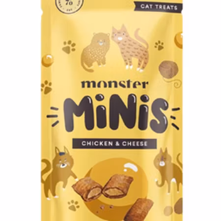 Cat minis Chicken & Cheese Monster