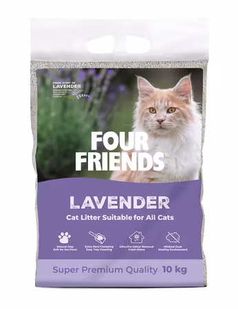 Kattsand FourFriends Lavendel