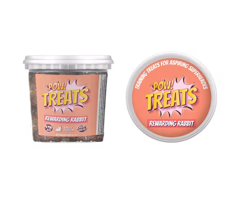 POW! Treats Rewarding Rabbit 400g