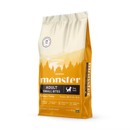 Adult Small Bites Ch/Turk 12 kg Monster Dog Orig.