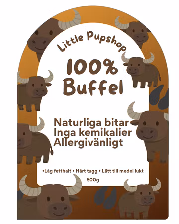 100% Buffel 500g - Little Pupshop